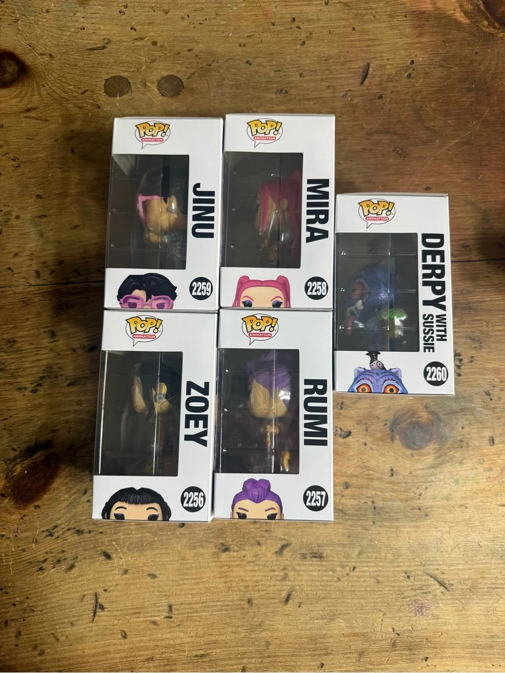 Funko POP! K-Pop Demon Hunters Series 1 Bundle Set of 5 NEW IN BOX